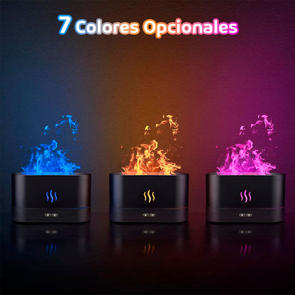 Difusor de Aroma Tipo Llama LED