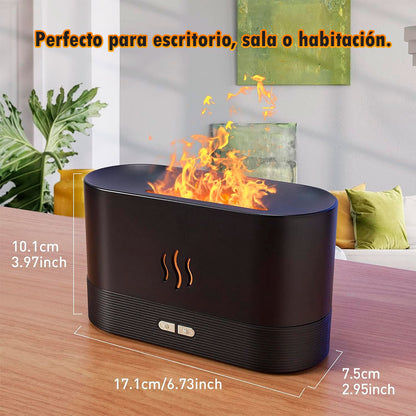 Difusor de Aroma Tipo Llama LED